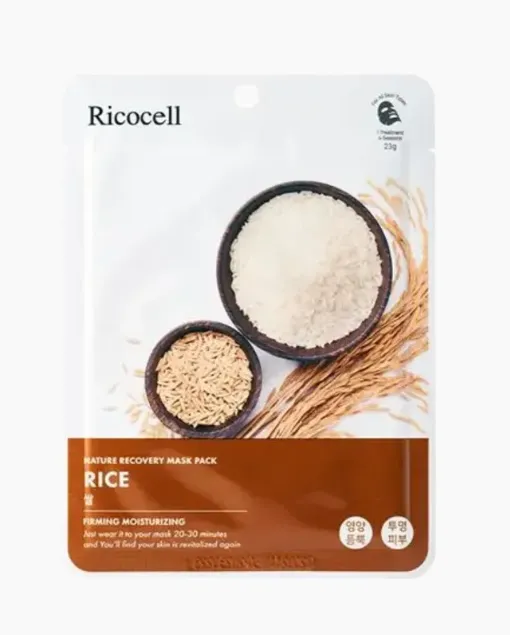 Ricocell Nature Recovery Rice Mask, 1p /Салфеткан маск/ - 1