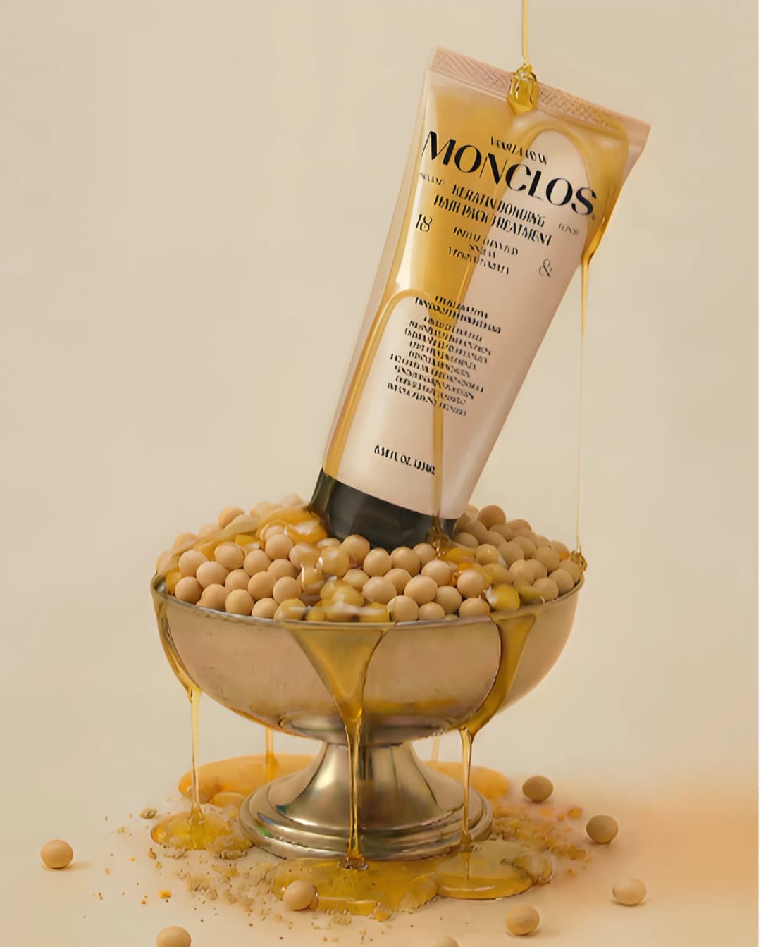 Monclos Keratin Bonding Hair Pack Treatment, 180ml /Ангижруулагч/ - 1