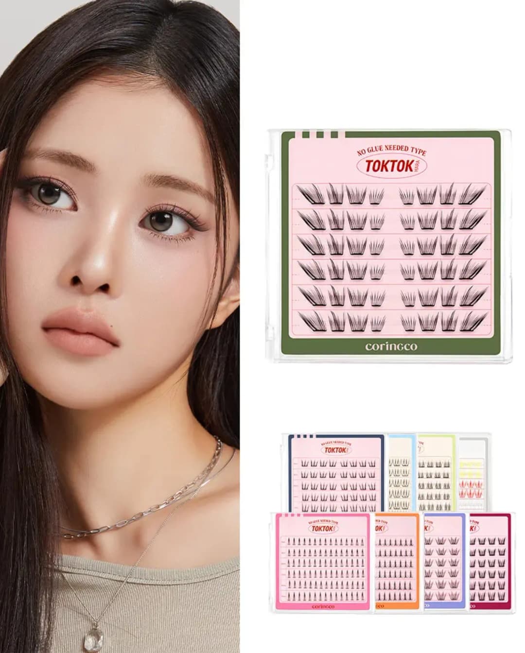 Coringco Toktokhara No glue Eyelashes /Сормуус/ - 3