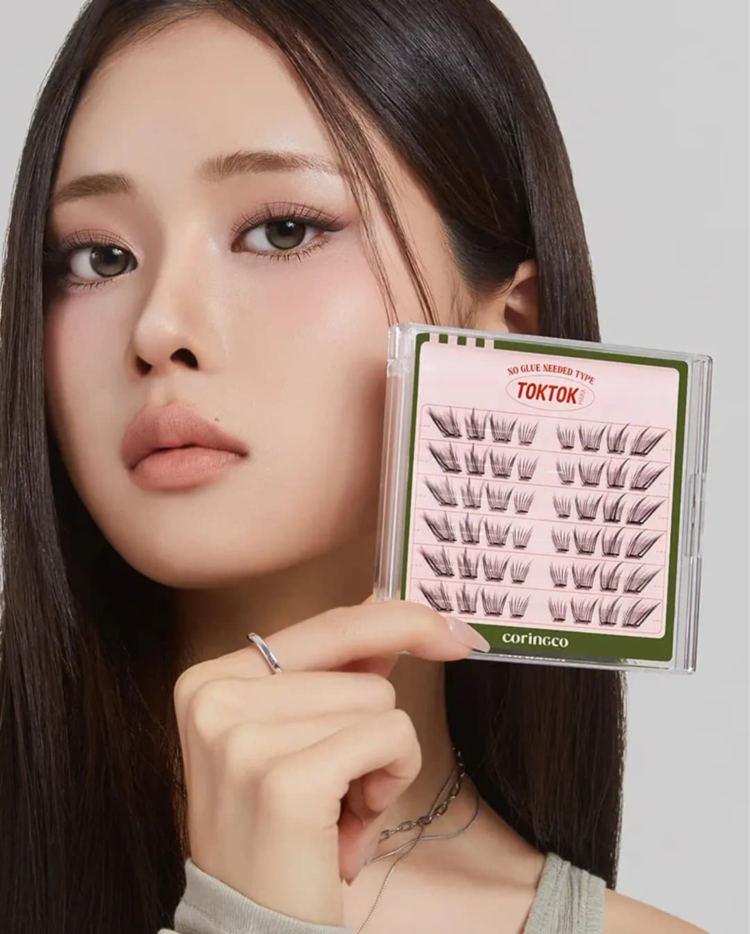 Coringco Toktokhara No glue Eyelashes /Сормуус/ - 1