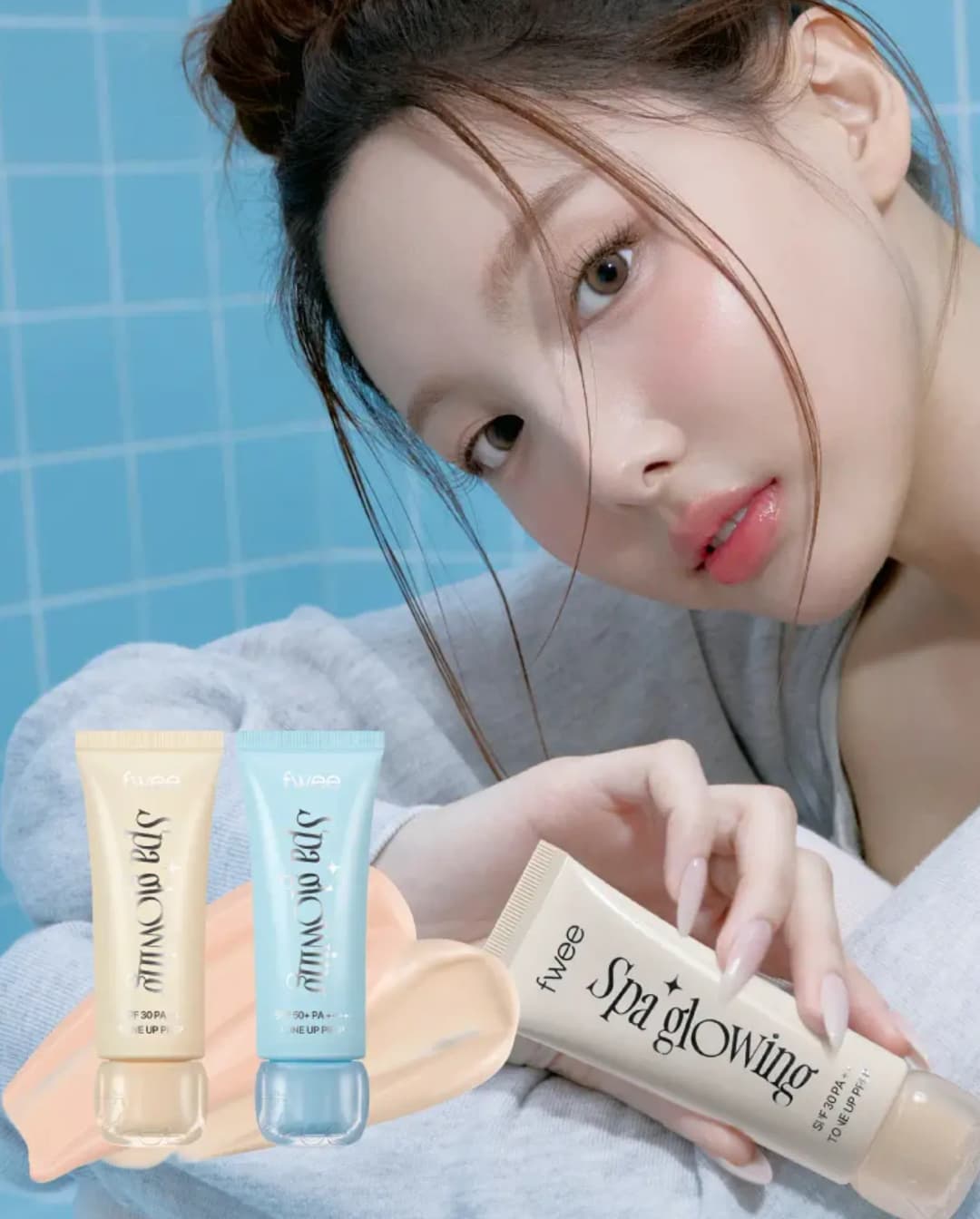 Fwee Spa Glowing UV Tone Up Base, 35ml - 1