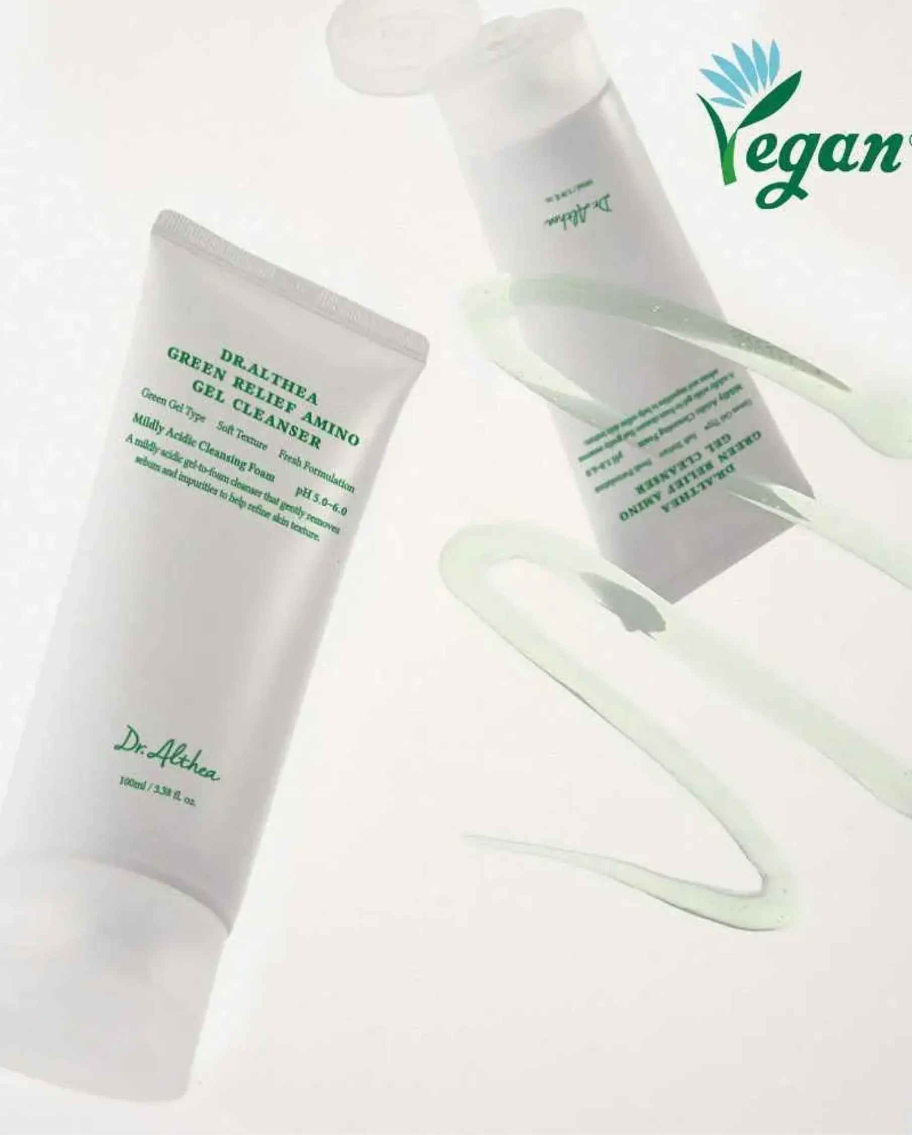 Dr.Althea Green Relief Amino Gel Cleanser,100ml /Нүүрний гэлэн цэвэрлэгч/ - 1