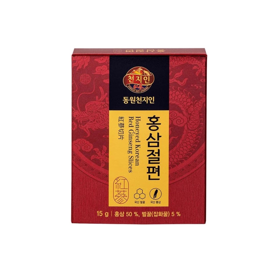Sliced Korean Red Ginseng, 16p /Хүн орхоодой/ CO - 4