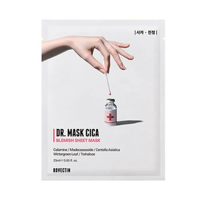 Rovectin Dr.Mask Cica Blemish Sheet Mask /Салфеткан маск/ - 2