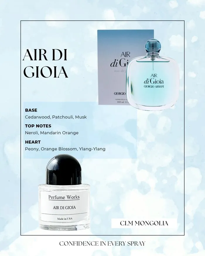 Perfume Works Giorgio Armani Air Di Gioia /Үнэртэй ус/ - 1