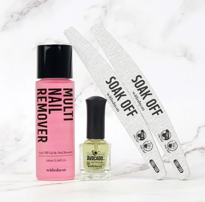 Withshan Gel Nail Soak Off Set - 1