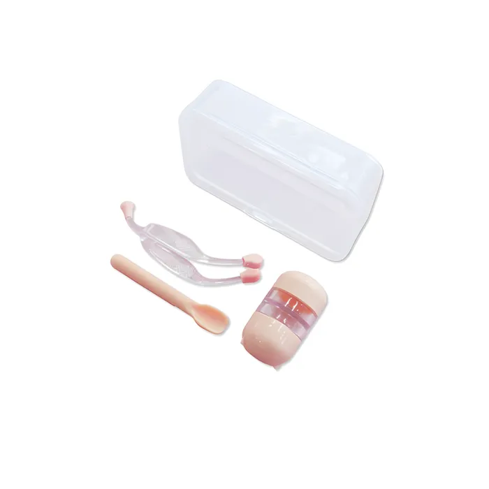 Mame Soft Lens Tweezer and Suction Stick Pink Set /Линзний сав/ - 2
